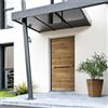 DI.BI. Porta blindata DI.BI. Bilico L 120 x H 210 cm in compensato rovere/bianco, apertura spingere a sinistra