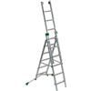 FACAL Scala a sfilo FACAL Super Prima in alluminio 3 rampe da 6 gradini portata massima 150 kg EN 131 per lavori fino a 5.10 m