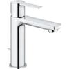 Grohe Rubinetto per lavabo getto laminare cristallino Lineare cromato lucido GROHE H 18 cm