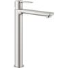 Grohe Rubinetto per lavabo getto laminare cristallino Lineare cromo spazzolato lucido GROHE