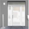 Leroy Merlin Portoncino d'ingresso in pvc Condo21 L 90 x H 210 cm bianco apertura destra