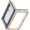 VELUX Finestra da tetto (faccia inclinata) VELUX GXL MK04 3070 manuale L 78 x H 98 cm pino