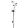 Hansgrohe Doccetta con flessibile doccia e barra di scorrimento HANSGROHE My Select S Multi in abs cromo anticalcare 3 getti