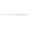 GOLDART Piastrella battiscopa Venus White in monocottura smaltata bianco lucido L 120 x H 6.5 cm