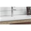 VISOBATH Lavabo a incasso rettangolare vasca centrale Ada L 101 x H 18 x P 46 cm in ceramica bianco lucido