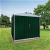 SAPIL Garage in acciaio verde Orlando S SAPIL, con porta battente 14.73 m², Sp 0.6 mm