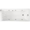 Leroy Merlin Vasca idromassaggio rettangolare 160, 70 cm, 6 bocchette,