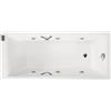Leroy Merlin Vasca idromassaggio rettangolare 160, 70 cm, 6 bocchette,
