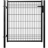 FERRO BULLONI Cancelletto FERRO BULLONI Lario in acciaio grigio H 150 x L 100 cm