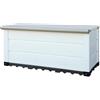 GAROFALO Baule GAROFALO Flat in pvc beige L 123 x H 56.7 x P 46.5 cm