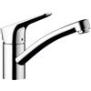 Hansgrohe Rubinetto da cucina fisso diagonale My Cube S argento cromato lucido HANSGROHE