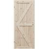 Leroy Merlin Porta interna a battente Loft in legno colore beige, L 60 x H 210 cm, apertura reversibile