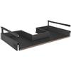 DELINIA Cassetto sottolavello senza frontale DELINIA con taglio per sifone L 90 x P 58 cm nero
