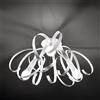 LUMICOM Plafoniera moderno Fiocco Max Ø 60 cm bianco IP20, 3XE27