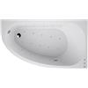 SANYCCES Vasca idromassaggio angolare Tripoli Elegance bianco 160 x 160 cm 16 bocchette SANYCCES