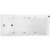 Leroy Merlin Vasca idromassaggio rettangolare bianco ,180, 80 cm, 6 bocchette,