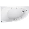 SANYCCES Vasca idromassaggio asimmetrica SANYCCES 160 x 160 cm bianco