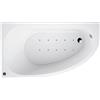 SANYCCES Vasca idromassaggio angolare Tripoli B confort bianco 160 x 160 cm 6 bocchette SANYCCES