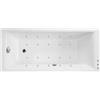 Leroy Merlin Vasca idromassaggio rettangolare bianco ,170, 75 cm, 16 bocchette,