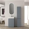 BADEN HAUS Mobile da bagno sottolavabo Cortina L50 X P45 X H 79cm, cannettato, blu avio