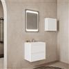 Leroy Merlin Base sospesa Portofino 60 cm con lavabo e 2 cassetti bianco opaco