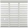 DECOSOL Veneziana Stoccolma in legno, bianco 100 x 130 cm, Larghezza lamelle: 50 mm
