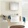 PELIPAL Mobile da bagno sospeso sotto lavabo L 75 x H 49 x P 42.7 cm bianco, 2 cassetti PELIPAL Solitaire