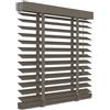 DECOSOL Veneziana Stoccolma in legno, talpa 140 x 180 cm, Larghezza lamelle: 50 mm