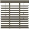 DECOSOL Veneziana Stoccolma in legno, talpa 160 x 180 cm, Larghezza lamelle: 50 mm
