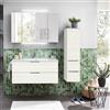 PELIPAL Mobile da bagno sospeso sotto lavabo L 99 x H 48 x P 45 cm bianco, 2 cassetti PELIPAL Madeo