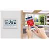 PERRY Termostato intelligente e connesso a parete WIFI PERRY 1TXCR029WIFI Bianco