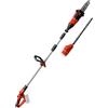 Einhell Tagliasiepi ad asta a batteria con spazzole al carbonio in alluminio EINHELL multifunzione 18 V batteria non inclusa