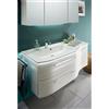 PELIPAL Lavabo a incasso rettangolare L 120.7 x H 2.5 x P 46 cm in resina bianco lucido
