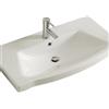 PELIPAL Lavabo a incasso rettangolare L 82 x H 6 x P 46 cm in ceramica bianco lucido
