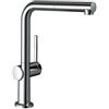 Hansgrohe Rubinetto da cucina con doccetta a l Talis M54 argento cromato lucido HANSGROHE
