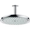 Hansgrohe Soffione doccia HANSGROHE Raindance Classic 240 in inox cromato L 27 x H 17.7 x P 17.7 cm anticalcare 1 getto