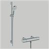 Hansgrohe Trio (doccetta, tubo flessibile e supporto) HANSGROHE Crometta in abs cromato L 10 x H 28.15 x P 16.5 cm anticalcare 2 getti