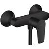 Hansgrohe Rubinetto per doccia getto laminare cristallino monocomando Talis E nero opaco HANSGROHE