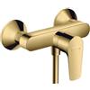 Hansgrohe Rubinetto per doccia getto laminare cristallino monocomando Talis E oro lucido HANSGROHE