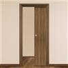 Leroy Merlin Porta interna scorrevole Auda in MDF colore noce, L 70 x H 210 cm, apertura reversibile