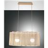 LA MIA LUCE Lampadario Neoclassico Glicine oro paralume oro 2x E27 LA MIA LUCE