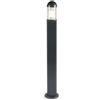 SOVIL Lampione da giardino, Torch H 100 cm, grigio, IP44 SOVIL
