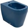 OLYMPIA CERAMICA Bidet filomuro TUTTOEVO OLYMPIA CERAMICA L 36 x H 42 x P 53 cm blu lucido