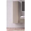 Leroy Merlin Colonna per mobile bagno Gravel 1 anta P 22 x L 35 x H 150 cm grigio