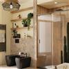Leroy Merlin Coppia sanitari scarico a parete tuttoevo bianco lucido WC: P 55 x L 38 x H 56 cm, bidet: P 60 x L 38.5 x H 24 cm
