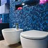 AZZURRA CERAMICA Coppia sanitari scarico a parete AZZURRA CERAMICA dinasty bianco lucido WC: P 55 x L 38 x H 56 cm, bidet: P 60 x L 38.5 x H 24 cm