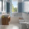 Leroy Merlin Coppia sanitari distanziato scarico a pavimento code bianco lucido WC: P 55 x L 38 x H 56 cm, bidet: P 60 x L 38.5 x H 24 cm