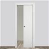 COOPLEGNO Porta interna scorrevole Dna in legno colore bianco, L 80 x H 210 cm, apertura reversibile
