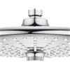 Grohe Soffione doccia GROHE Vitalio Start 260 in ottone cromato L 26 x H 8.6 x P 8.6 cm anticalcare 3 getti