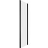 NOVELLINI Pannello laterale per box doccia L 97 x H 200cm, Sp. 27 mm vetro vetro senza finitura / trasparente profilo in alluminio nero